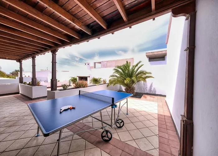 Casa Guayre - Private Pool, Bbq, Air-con And Ping-pong By Lanzarote Puerto Calero