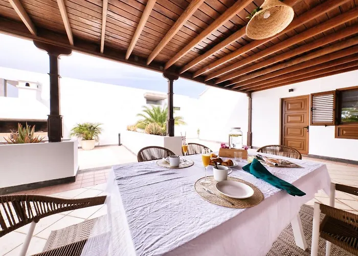 Casa Guayre - Private Pool, Bbq, Air-con And Ping-pong By Lanzarote * Puerto Calero